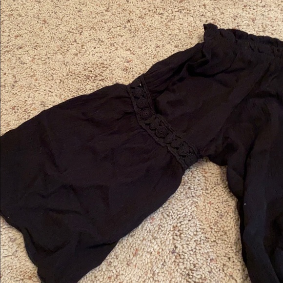 Papaya off the shoulder crop top - Picture 2 of 8